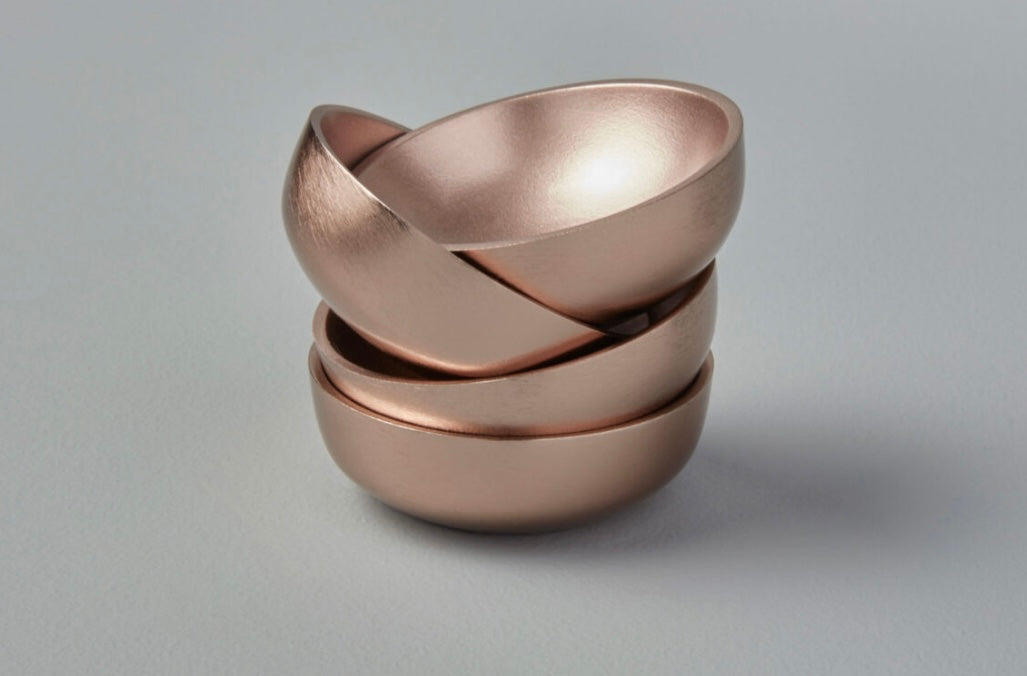 Rosé Mini Bowls, Set of 4