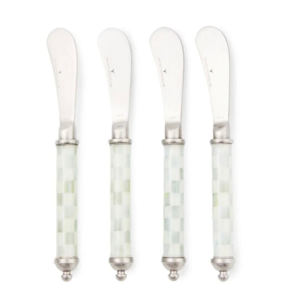 Sterling Check supper club spreader set