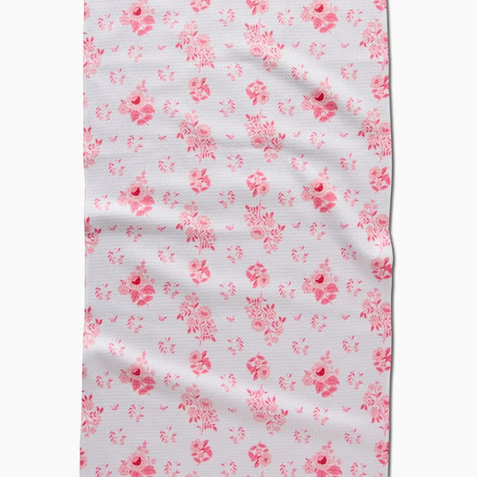 Petals Love Tea Towel