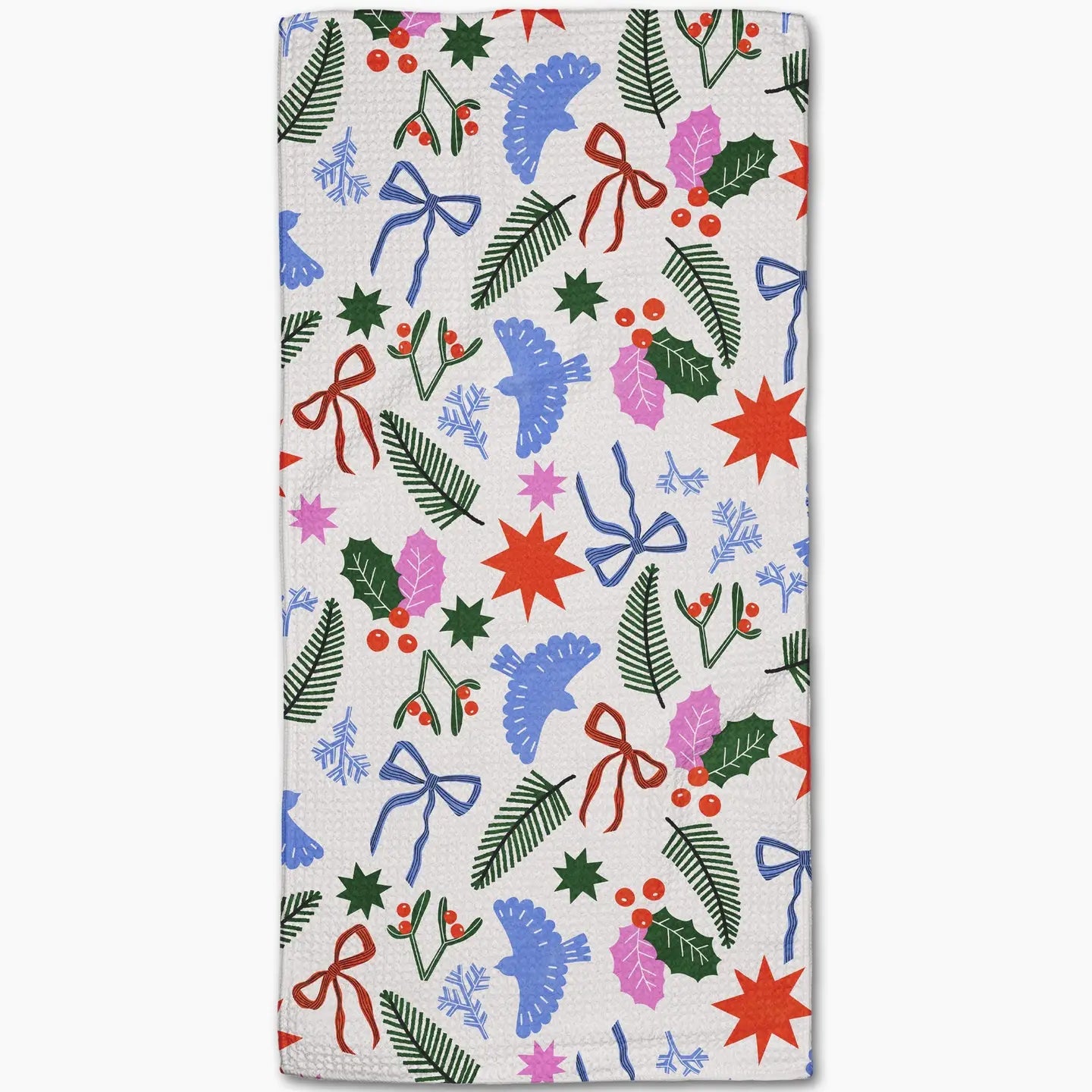 Christmas Garden Party Bar Towel