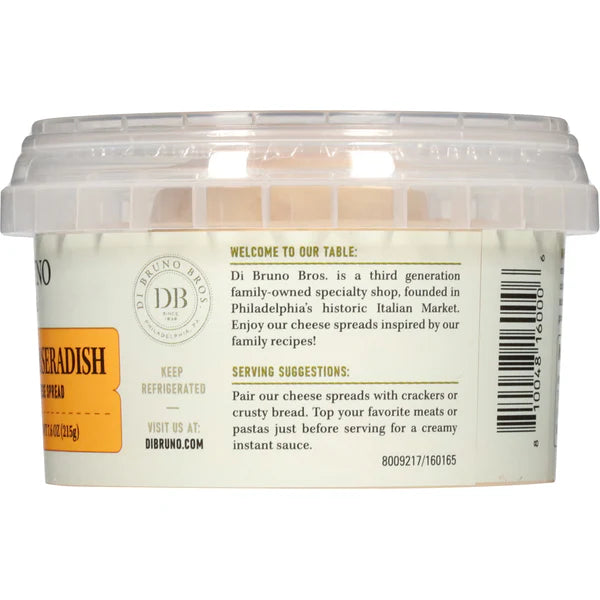 Cheddar & Horseradish with Smoky Bacon Cheese Spread