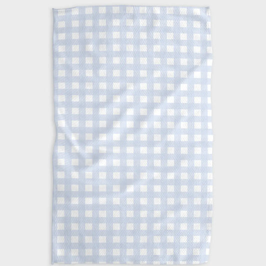 Gigi Teal Towel-Light Blue