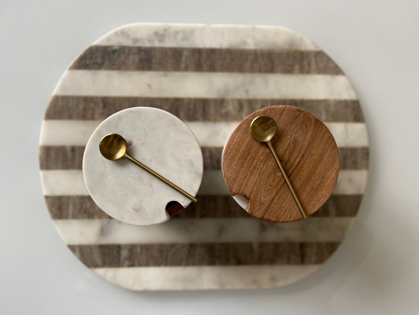 Marble Striped Cutting Board